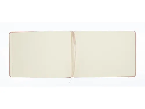 Schetsboek Kangaro A5 landscape oud roze PU HC 80 blad 140gr roomwit m