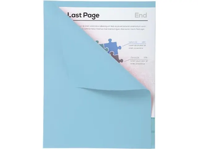 Exacompta Dossiermap A4 Forever Foldyne Blauw