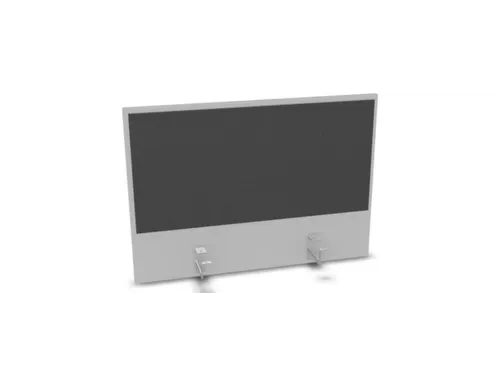 opzetpaneel bureau aanbouw achter MP-lichtgrijs antraciet 800mm