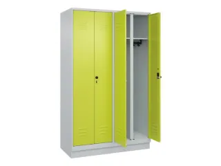 locker voor scheiding van kleding,HxBxD 1950x1200x500mm,4vak - 2