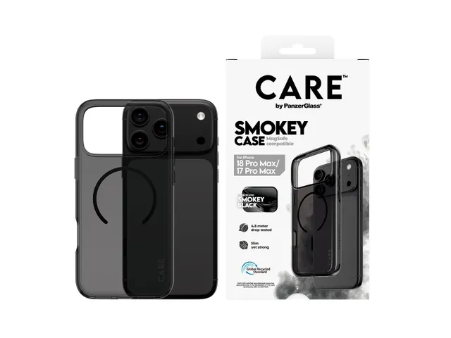 PanzerGlass CARE by Smokey Case w. Black MagSafe iPhone 2026 Pro