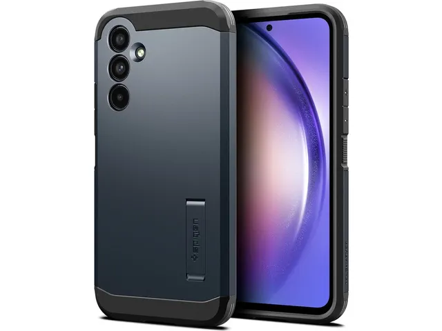 Spigen Case ACS05884 Galaxy A54 5g 2023 Tough Armor Metal Slate