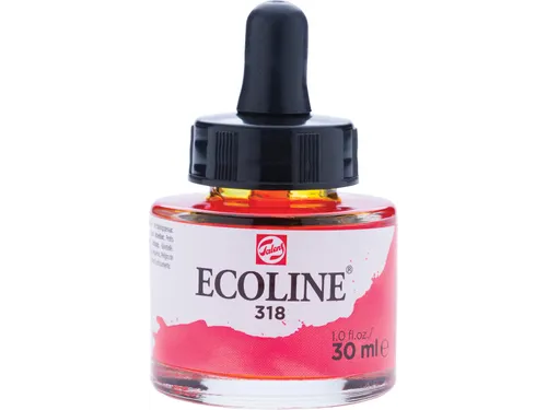 Ecoline waterverf flacon van 30 ml, karmijn