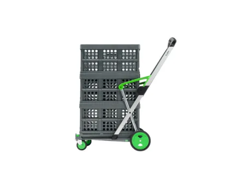 vouwbare winkelwagen,draagverm. 60kg,2etage(s),HxLxB 1025x890x550mm
