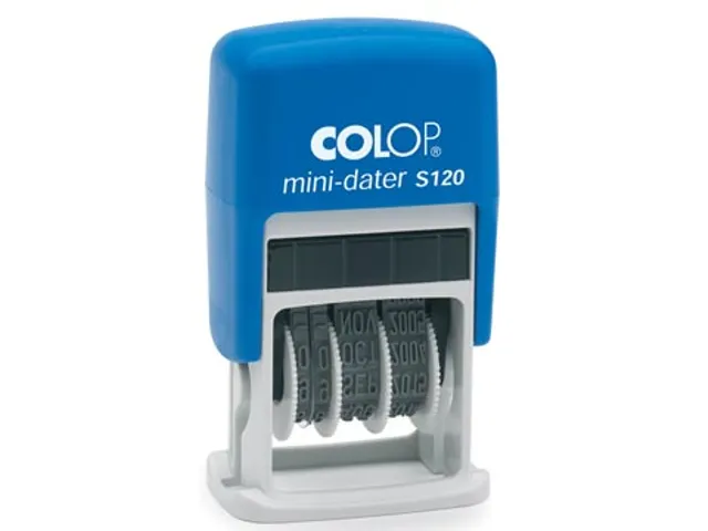 Datumstempel Colop Mini-Dater S 120 f 4mm Frans