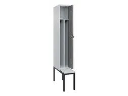locker met bank,voor scheiding van kleding,HxBxD 2120x300x815mm,1vak