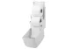 Toiletpapier Dispenser 2 Rollen Verticaal Wit