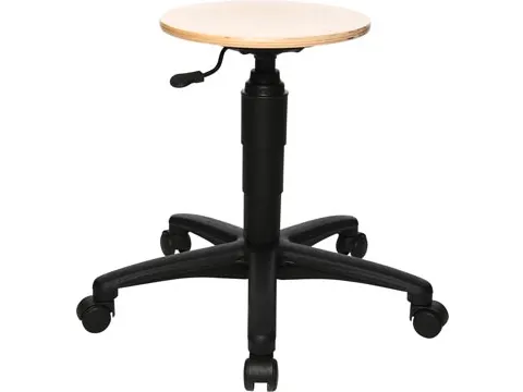 Topstar Kruk Tec 60 Met Wielen Hout