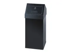 Carro-Push Afvalbak 55 Liter Zwart