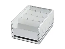 Acryl box voor visitekaartjes MAULacro Transparant