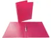 ringmap, voor ft A4, uit PP, 2 ringen van 25mm, roze