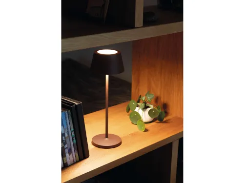 Accu LED Tafelarmatuur MAULnina Dimbaar Bruin
