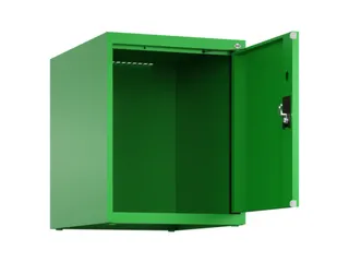 opzetkast,v. locker,1vak.,vak B 400mm,HxBxD 500x400x500mm,cilinderslot - 1