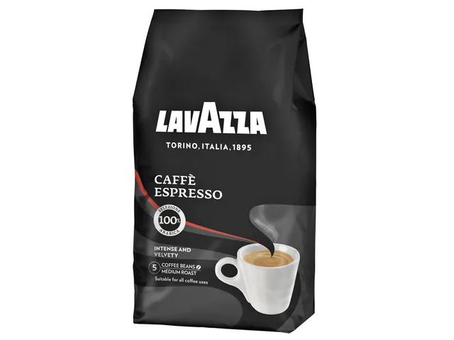 Koffie Lavazza Caffè espresso bonen black 1000gr