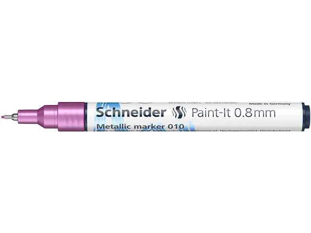 Metallic marker Schneider Paint-It 010 0.8mm paars metallic