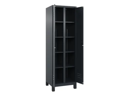 wasgoedverdeelkast,HxBxD 1950x600x500mm,vak B 300mm,cilinderslot