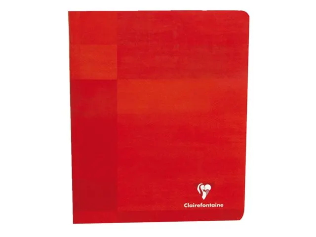 Schrift Clairefontaine A4 ruit 10x10mm 80 pagina's 90gr assorti