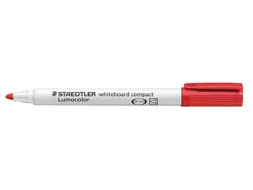 whiteboardmarker Lumocolor Compact rood 2mm