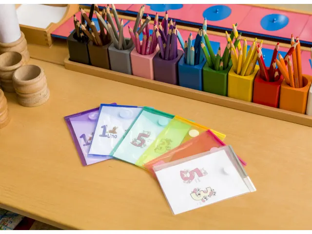 Enveloptas Djois Color Collection A6 verticaal assorti