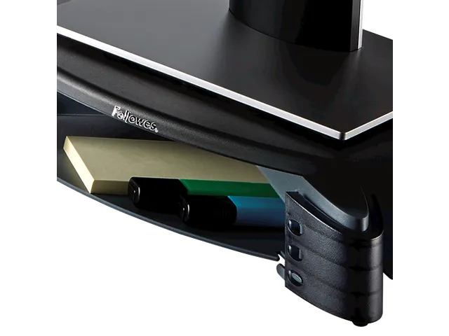 Monitorstandaard Fellowes Compact lichtgrijs/donkergrijs