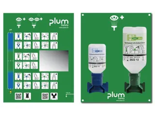 Oogspoelstation 1x Zout- 1x Ph-Neutraal-Oplossing Din En 15154-4 Hxb - 2