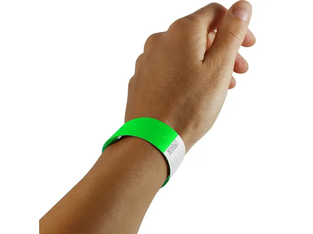 Polsband Combicraft Tyvek groen 100 stuks