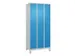locker voor scheiding van kleding,HxBxD 1950x900x500mm,3vak