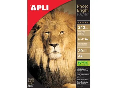 Apli Fotopapier A4 Photo Bright 200 Gram