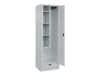 schoonmaakkast,HxBxD 1950x600x500mm,links 4vakken - 1