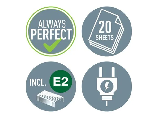 Nietmachine Elektrisch Leitz Nexxt 2mm Zwart 20vel