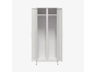 kleding-/wasgoedkast,HxBxD 1800x700x510mm,scheidingswand,4voeten - 3