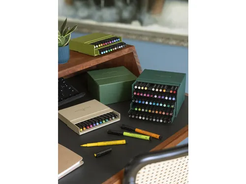 Tekenstift Faber-Castell Pitt Artist Pen Brush 24dlg studiobox
