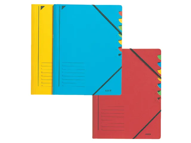 Trieur Leitz 3907 carton 7 Compartiments Vert