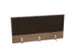 panneau de rehausse,p. table de bureau,NT-cerise,BN2036-marron