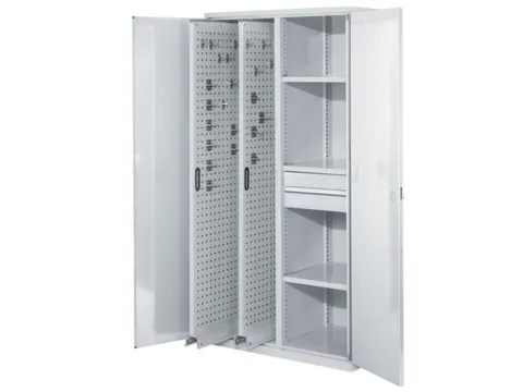 verticale kast,HxBxD 1950x1000x600mm,vleugeldeur,RAL5010