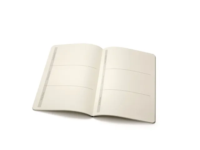 Cahier de notes Conceptum Flex A5, chamois 80gr, kanban, 4 langues, 92