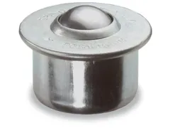 Kogelrol,Standaard,Behuizing Staal Verzinkt,Draagverm. 130Kg