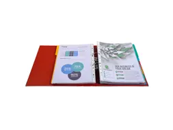 Ordner PP Prem'Touch A4maxi 50mm bord.