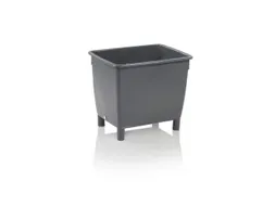 Onderrijdbare Rechthoekige Bak 210 liter 685x790x605mm Grijs