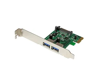 2-Poorts PCI Express SuperSpeed USB 3.0 Adapterkaart met UASP - 1