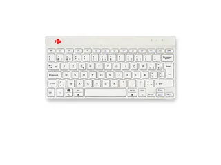 Compact Break ergonomisch toetsenbord Azerty BE Wit draadloos - 1