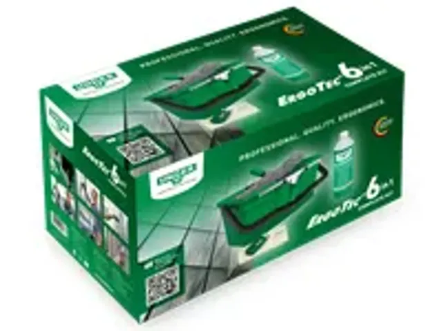 OUTLET Unger ErgoTec 6-in-1 Glasreiniging Complete Kit