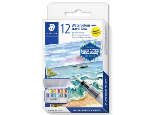Waterverf Staedtler Design Journey set 12 kleuren