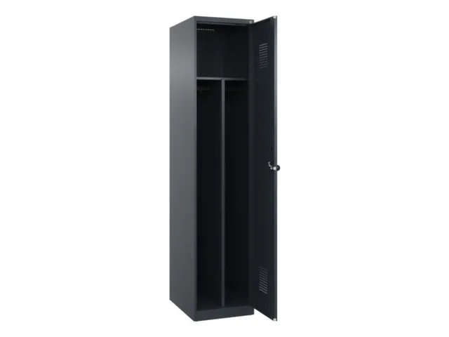 locker voor scheiding van kleding,HxBxD 1850x400x500mm,1vak
