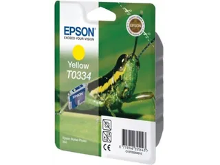 T0334 Geel Inktcartridge C13T03344010 440 pagina's Blister - 1