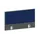 baliepaneel bureau aanbouw achter MS-donkergrijs BN6016-blauw 1000mm