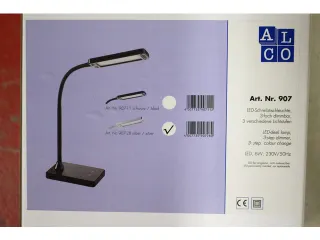 Bureaulamp Alco zilver LED 230v 6W dimbaar 43cm - 5