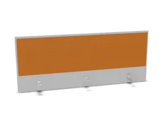 opzetpaneel bureau aanbouw achter MP-lichtgrijs BN3005-geel 1400mm - 1