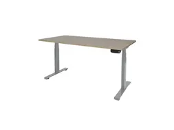 Dextro Plus Zit-sta Bureau Elektrisch 160x80 Robson Eiken 25mm Alu