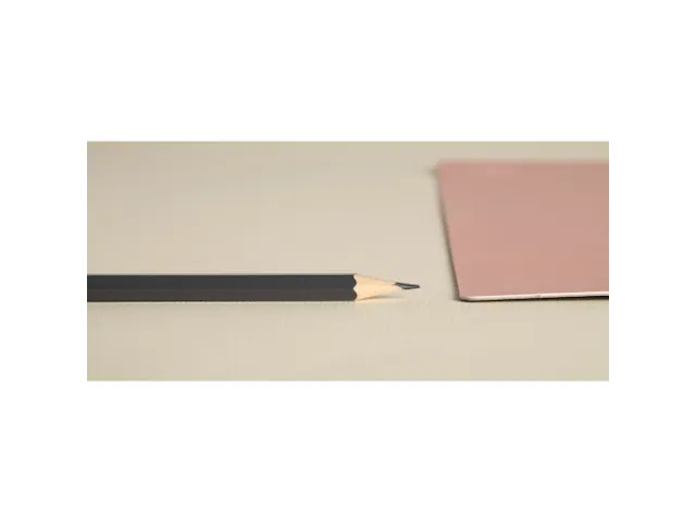 Onderlegger PU 40x80cm nude/grijs